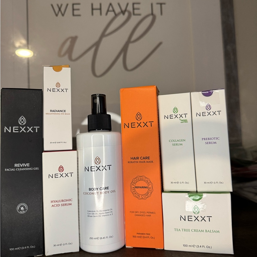 NEXXT Skincare and Haircare 8pc Set